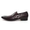 Men's Brown Slip On Dress Shoes