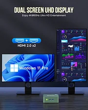 NucBox G3--Most Cost-Effective Mini PC With Intel N100 Processor