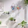 2pcs Bird Diamond Painting Double-sided Crystal Window Suncatcher Craft Set Birthday Gifts Home Garden Decor Hanging Kit