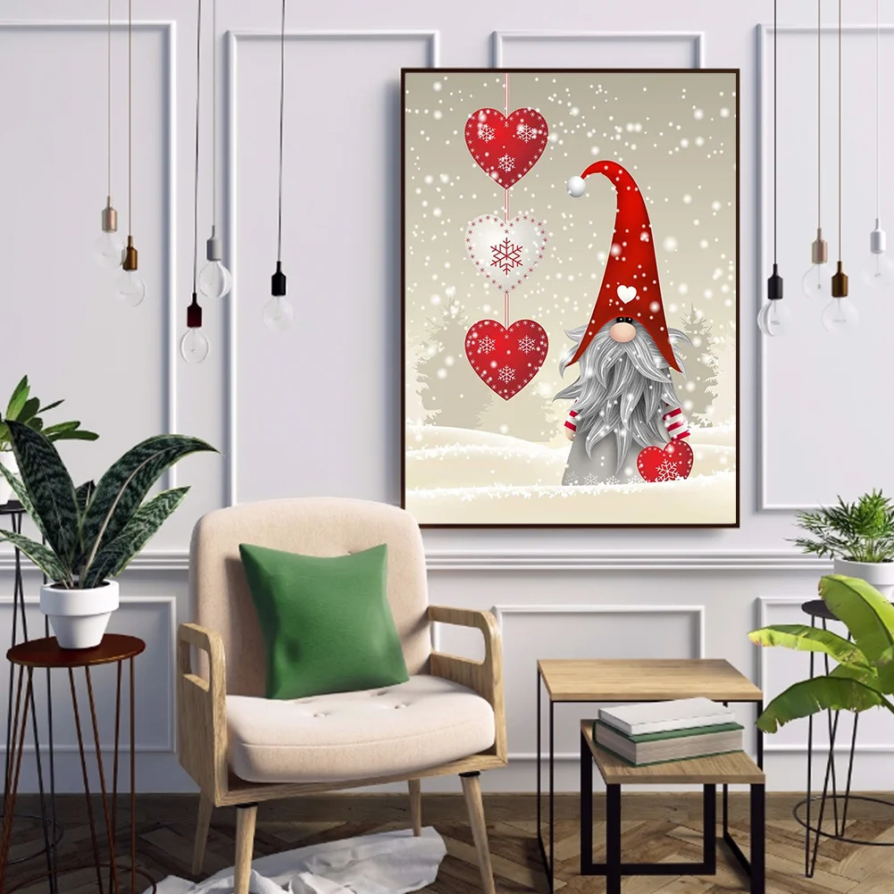 Diamond Painting - Full Round Drill - Christmas Goblin(30*40cm)