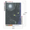 Diamond Painting -5D Full Round Drill Black Cat
