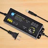 AC 110-240V To DC 3-24V Adjustable Power Supply 5.5x2.5mm Plug Universal Adapter