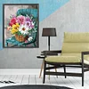 (US Only)Partial AB Diamond Painting - Full Round Drill - Flower Basket (Canvas|45*55cm)