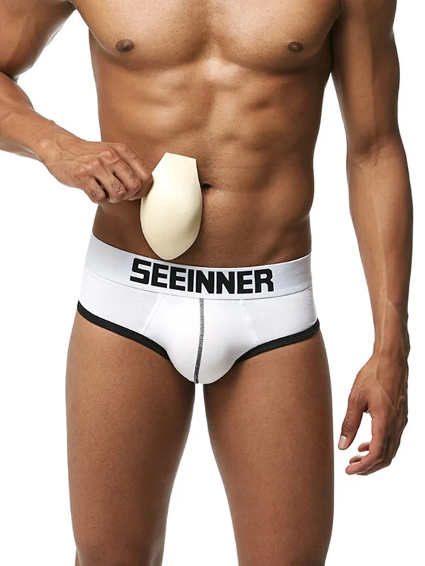 3D U-Shaped Cups Lounge Shorts