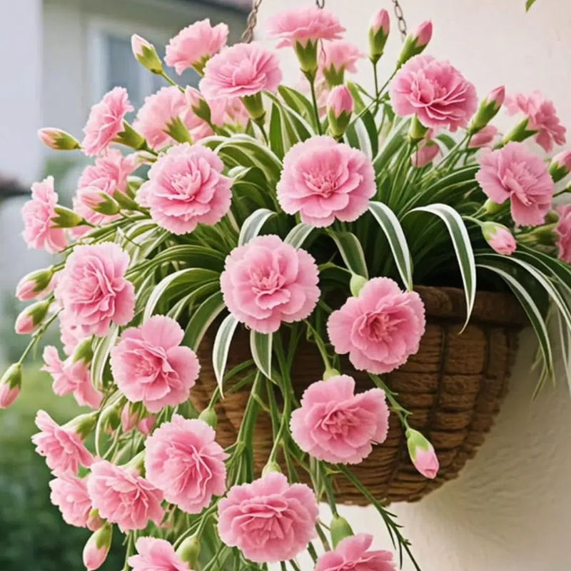 Grand Bloom Spider Plant Seeds/Bulbs 💐 Nature's Hanging Masterpiece of Color & Grace