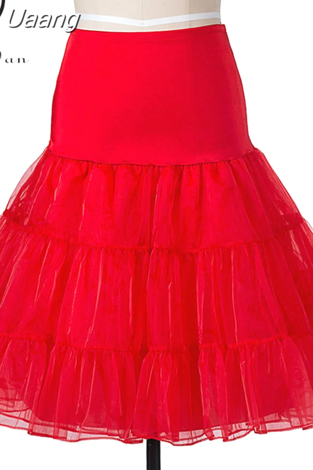 Uaang Dress Women Casual Elegant Print Red Xmas Party Dress Vintage Retro O-neck Short Sleeve A-Line Vestidos Robe Femme