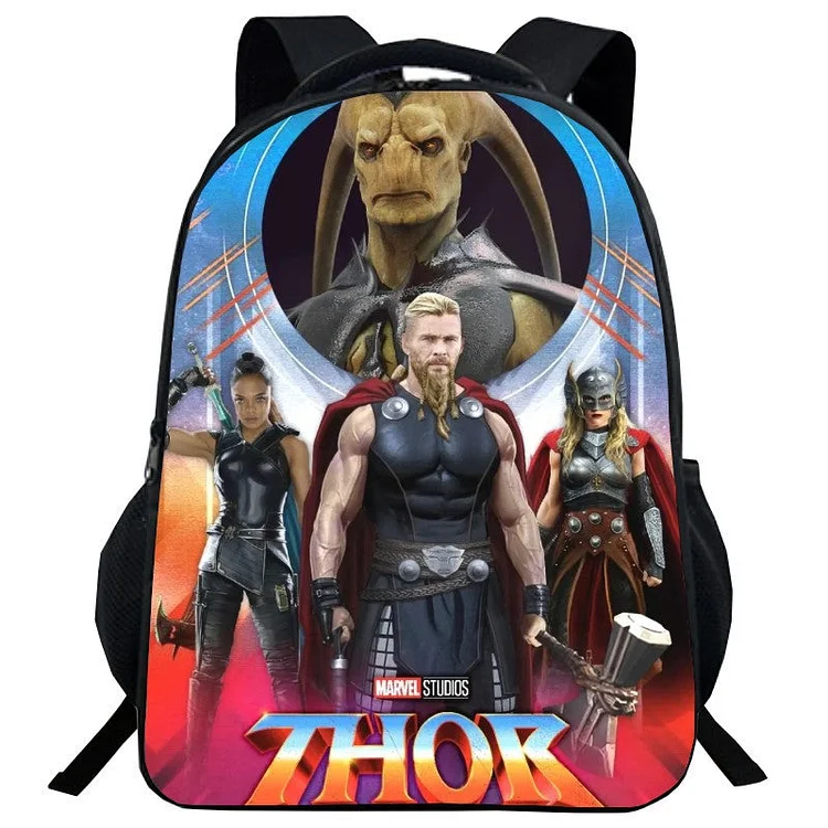 Mayoulove Thor Love and Thunder Backpack School Sports Bag for Kids Boy Girl-Mayoulove
