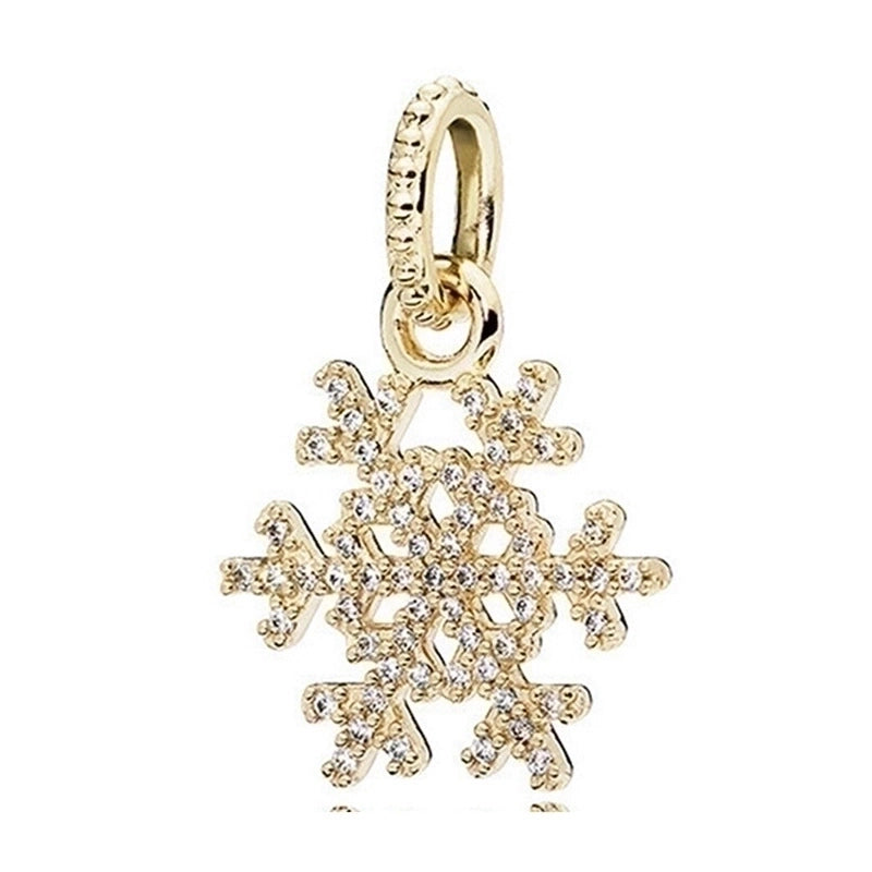 1 PC/Package Metal Rhinestones Plating Inlay Polished Pendant Beads Spacer Bars