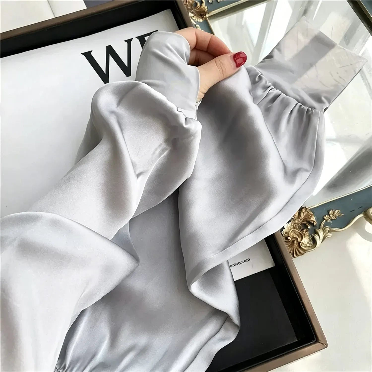 100% Silk Arm Sleeves For Women REAL SILK LIFE