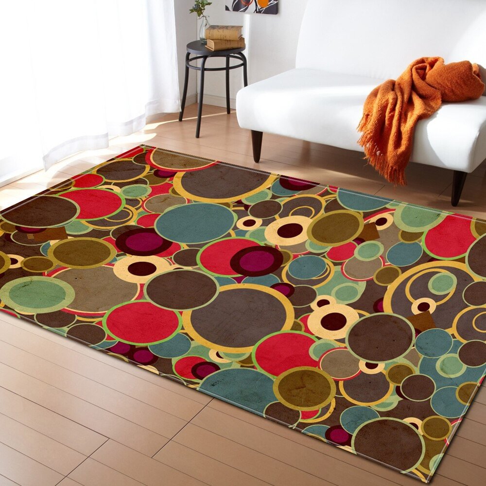 Nordic Carpet for Living Room 3D Bedroom Rug Home Hallway floor Rug Children Bedside Mat Kids Room Decoration Large carpet