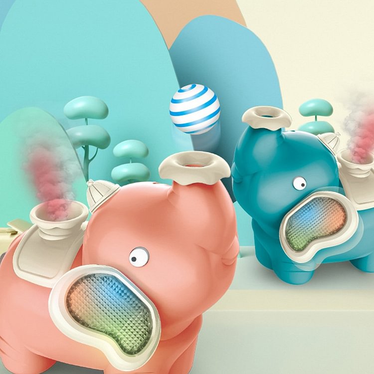 Luckstylish™ Music Elephant & Octopus Blowing Ball Toy