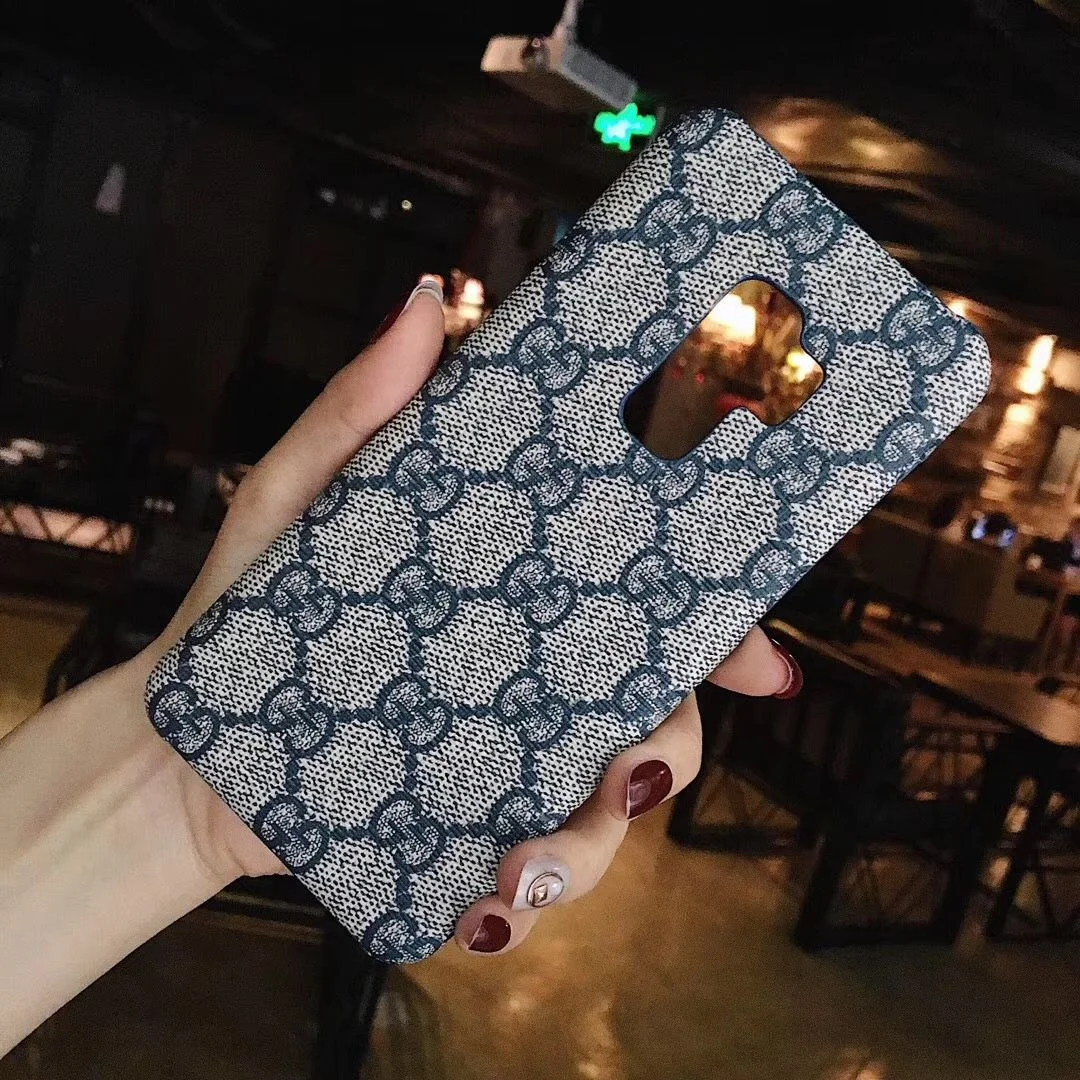 Classic Pattern Leather Samsung Case