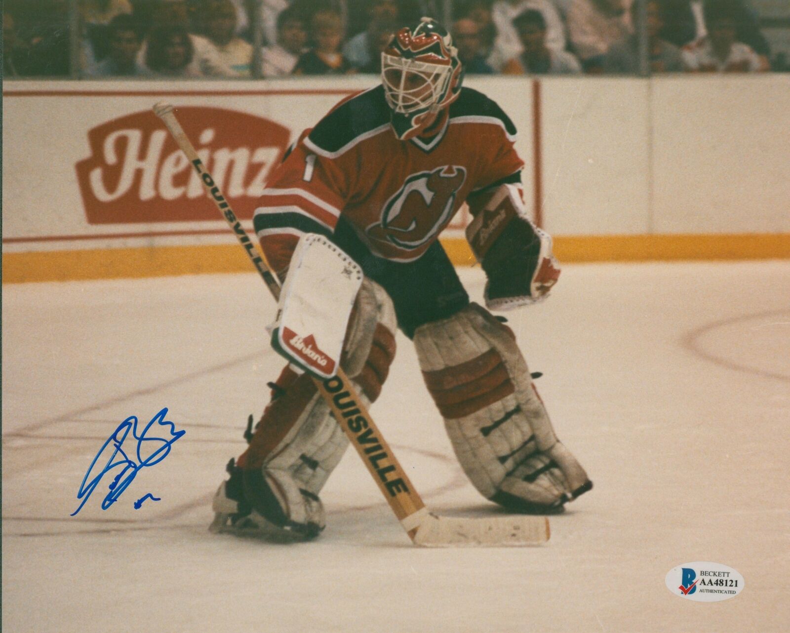 Devils Sean Burke Authentic Signed 8x10 Photo Poster painting Autographed BAS #AA48121