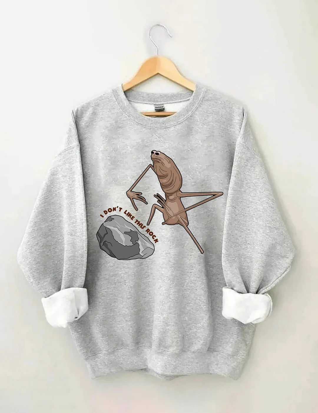 I Don't Like This Rock Sweatshirt