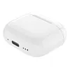 For Airpods 4th Generation Wireless Charger Case Replacement USB-C/Wireless Charging BT Earphones Charging Box 450mAh Headphone Storage Charger Box Without Earbuds