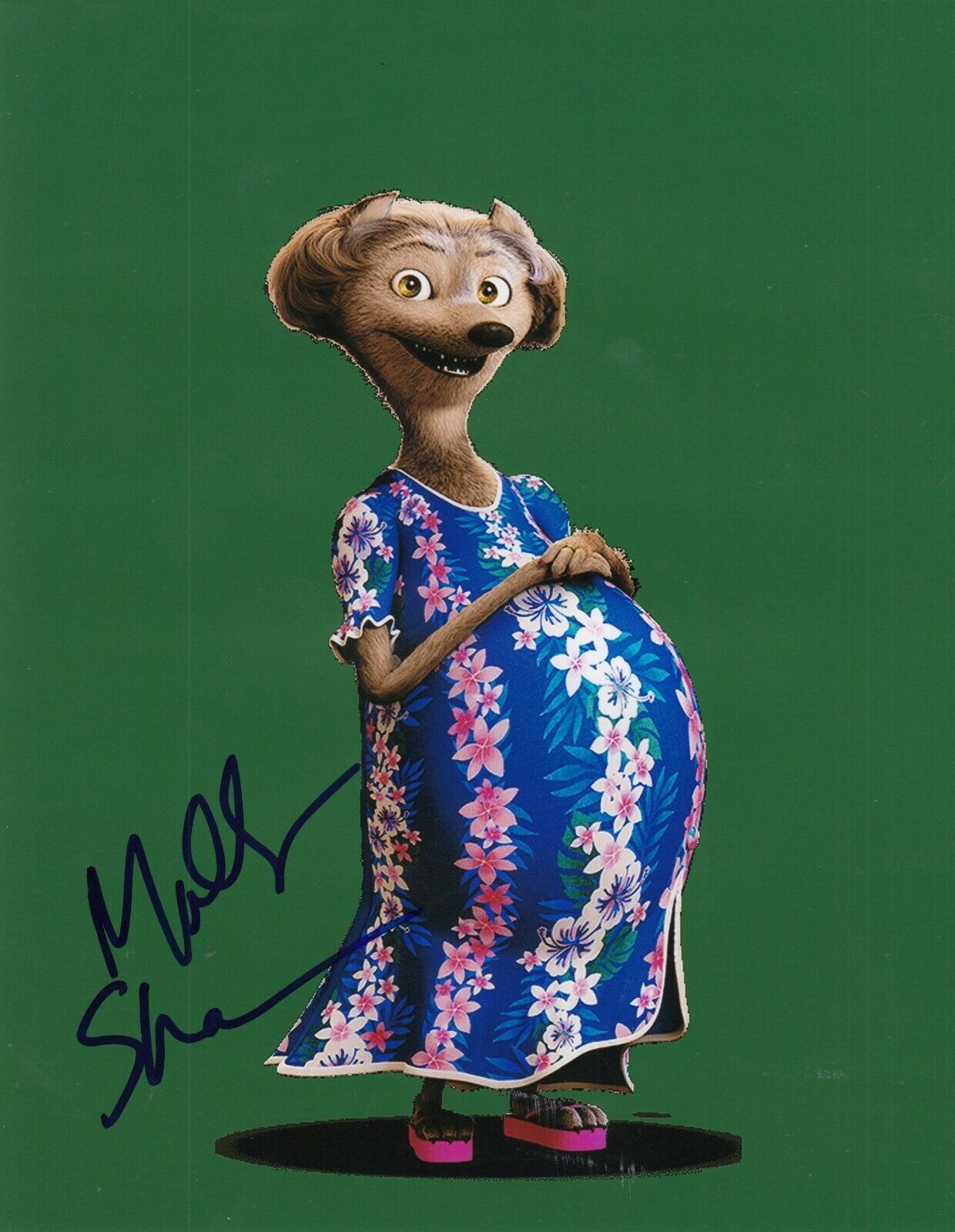 MOLLY SHANNON signed (HOTEL TRANSYLVANIA) Movie 8X10 Photo Poster painting *WANDA* W/COA #4