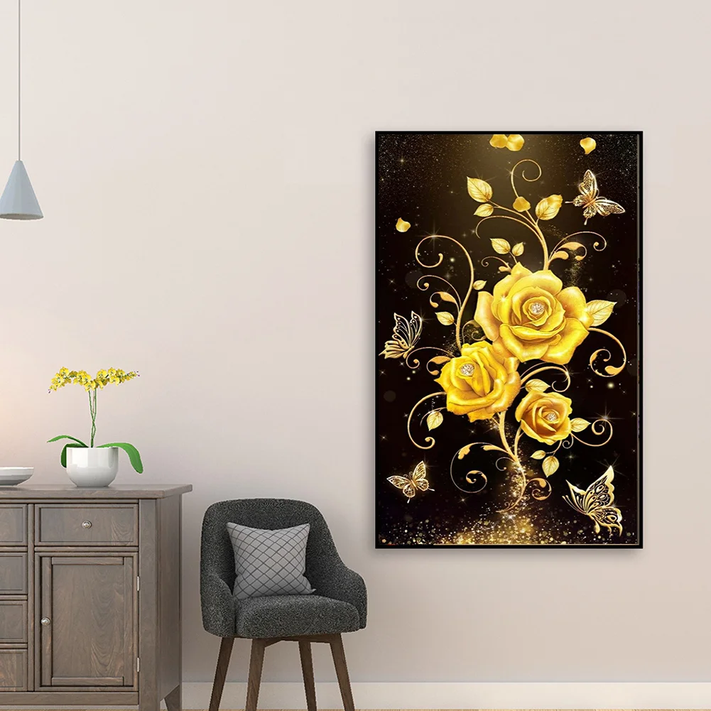 Diamond Painting - Full Round Drill - Rose(Canvas|40*60cm)