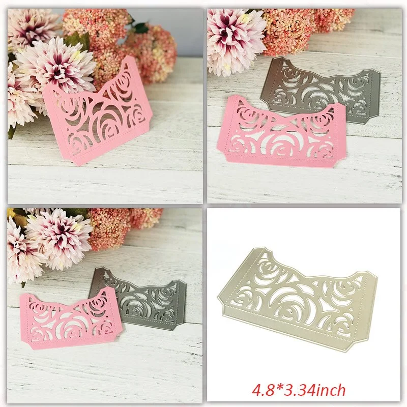 Wedding Invitation Dies Scrapbooking Metal Cutting Dies New 2019 Valentine's Day Decoration Craft Dies Cut for Card Making