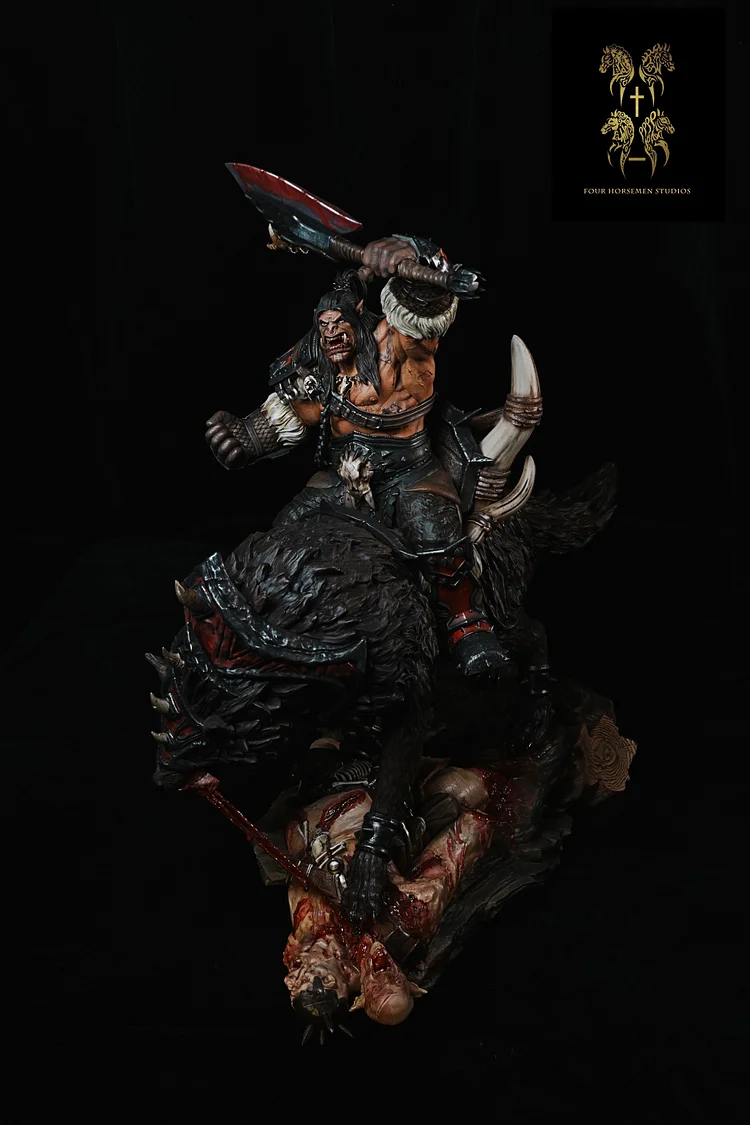 Four Horsemen studio - World of Warcraft - Grommash Hellscream 1/8 Statue(GK)-