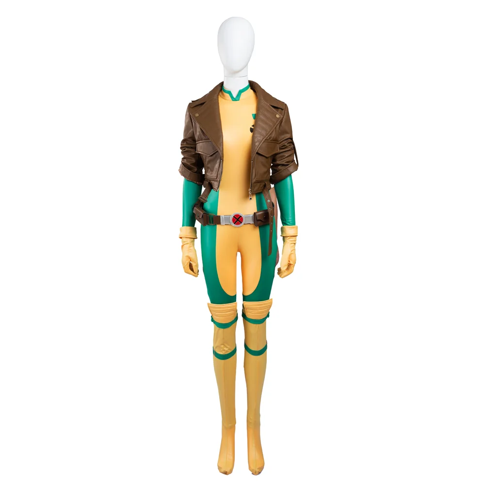 Rogue Anna Marie Outfit X-Men Cosplay Costume