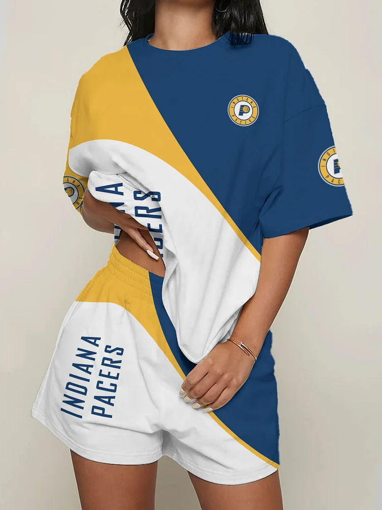 Indiana Pacers  Limited Edition Top And Shorts Two-Piece Suits