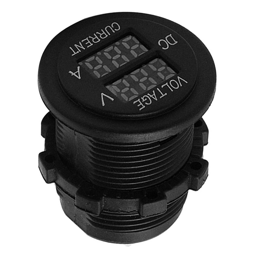 

2 In 1 12V Digital LED Display Waterproof Motorcycle Voltage Meter Gauge, 501 Original