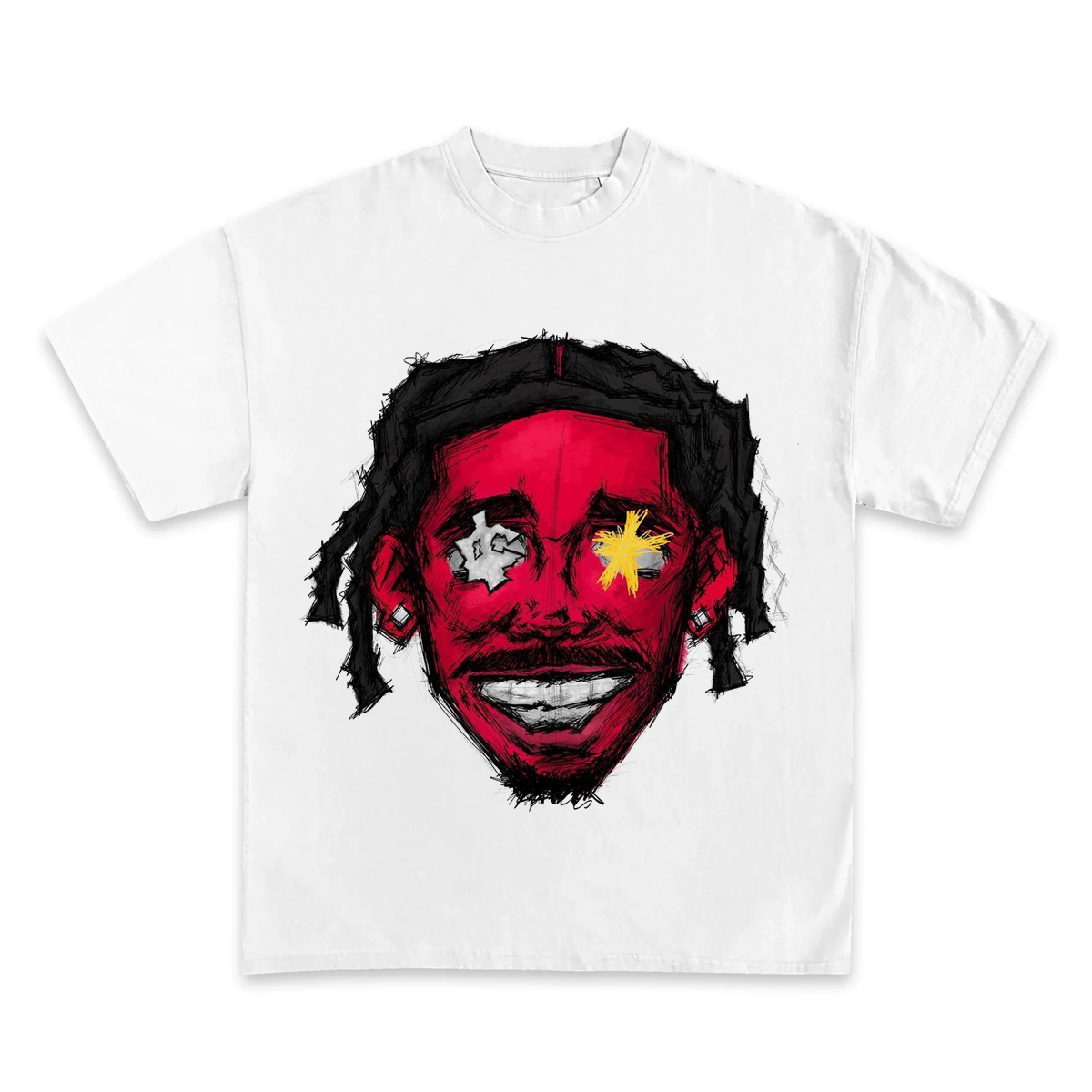 Rap Album Graphic Stylish T-shirt