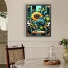 Diamond Painting-DIY Full Round Drill Sunflowers Butterflies Roses