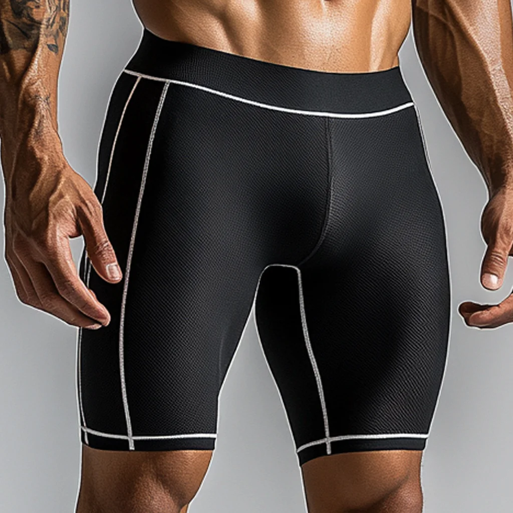  Men's High-Performance Compression Shorts for Fitness and Sports-inspireuse