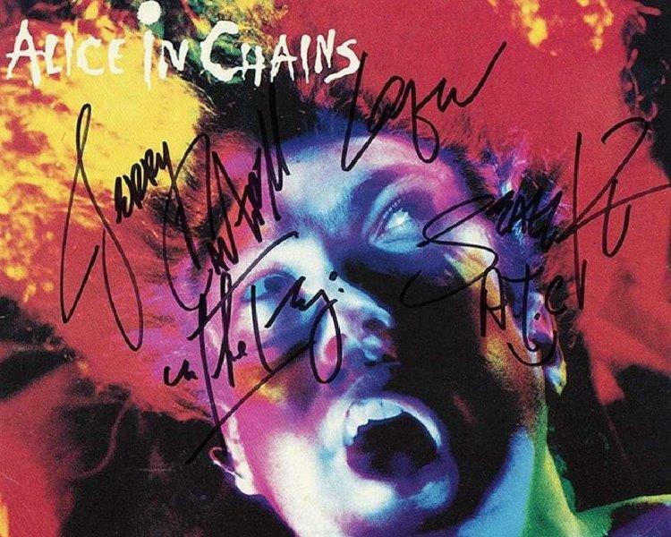 REPRINT - ALICE IN CHAINS Facelift Layne Staley Autographed Signed 8 x 10 Photo Poster painting