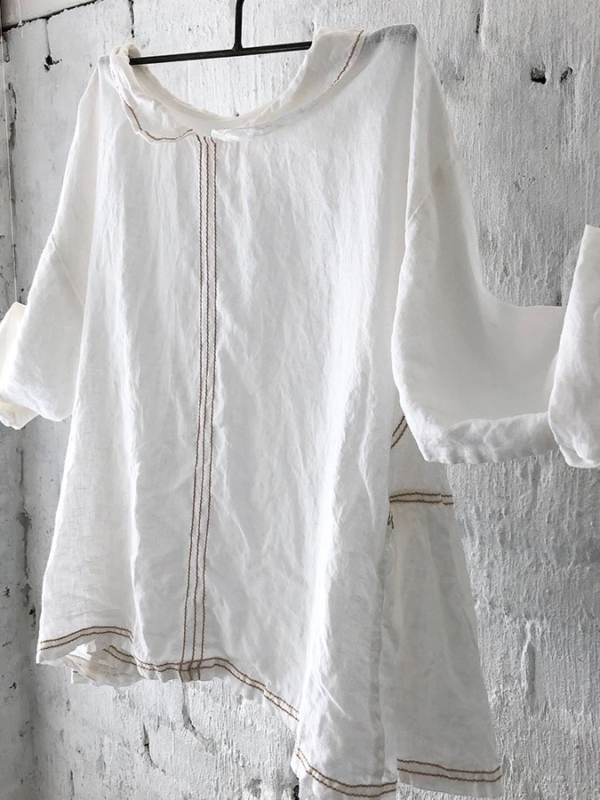 Casual Solid Color Long Sleeve Shirt