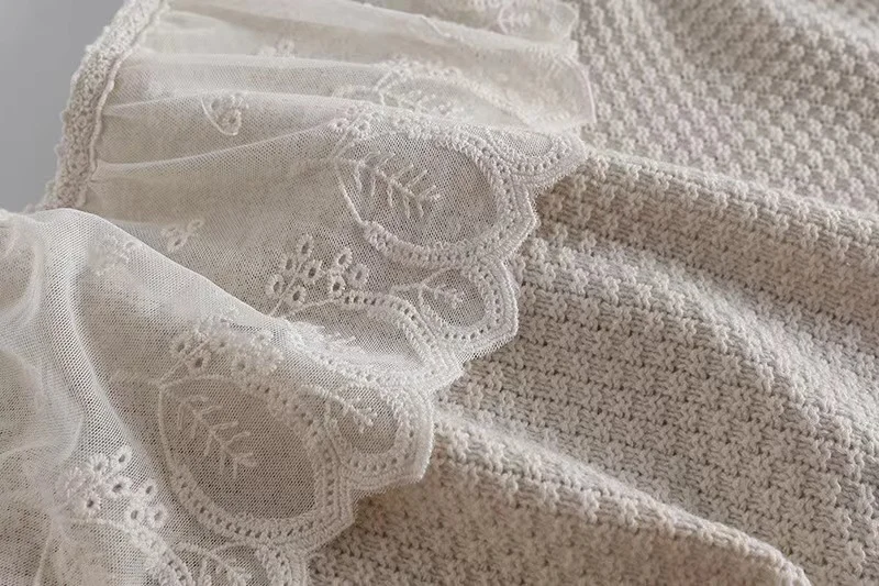 Chicfifth Sweater Women Winter Long Sleeve High Quality Autumn Vintage Top Knitted Cardigan