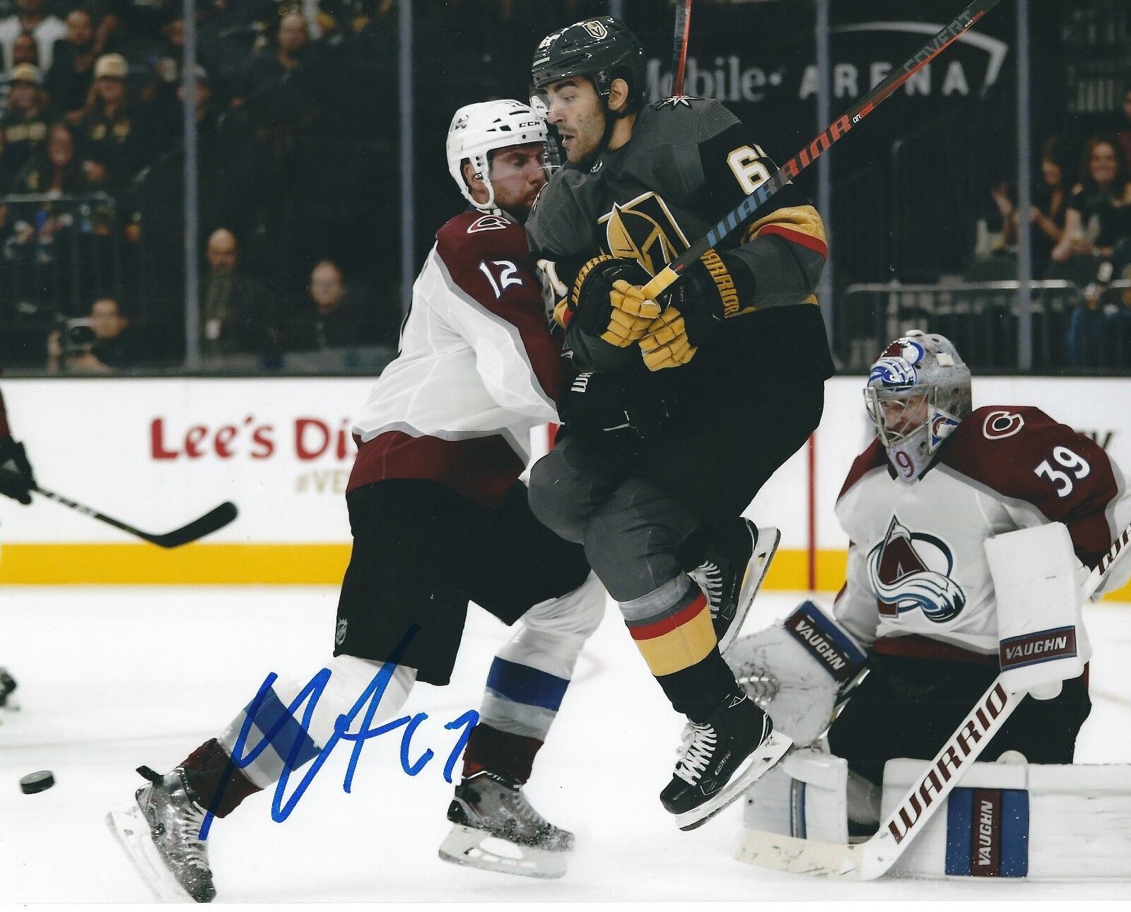 Signed 8x10 MAX PACIORETTY Vegas Golden Knights Autographed Photo Poster painting - COA