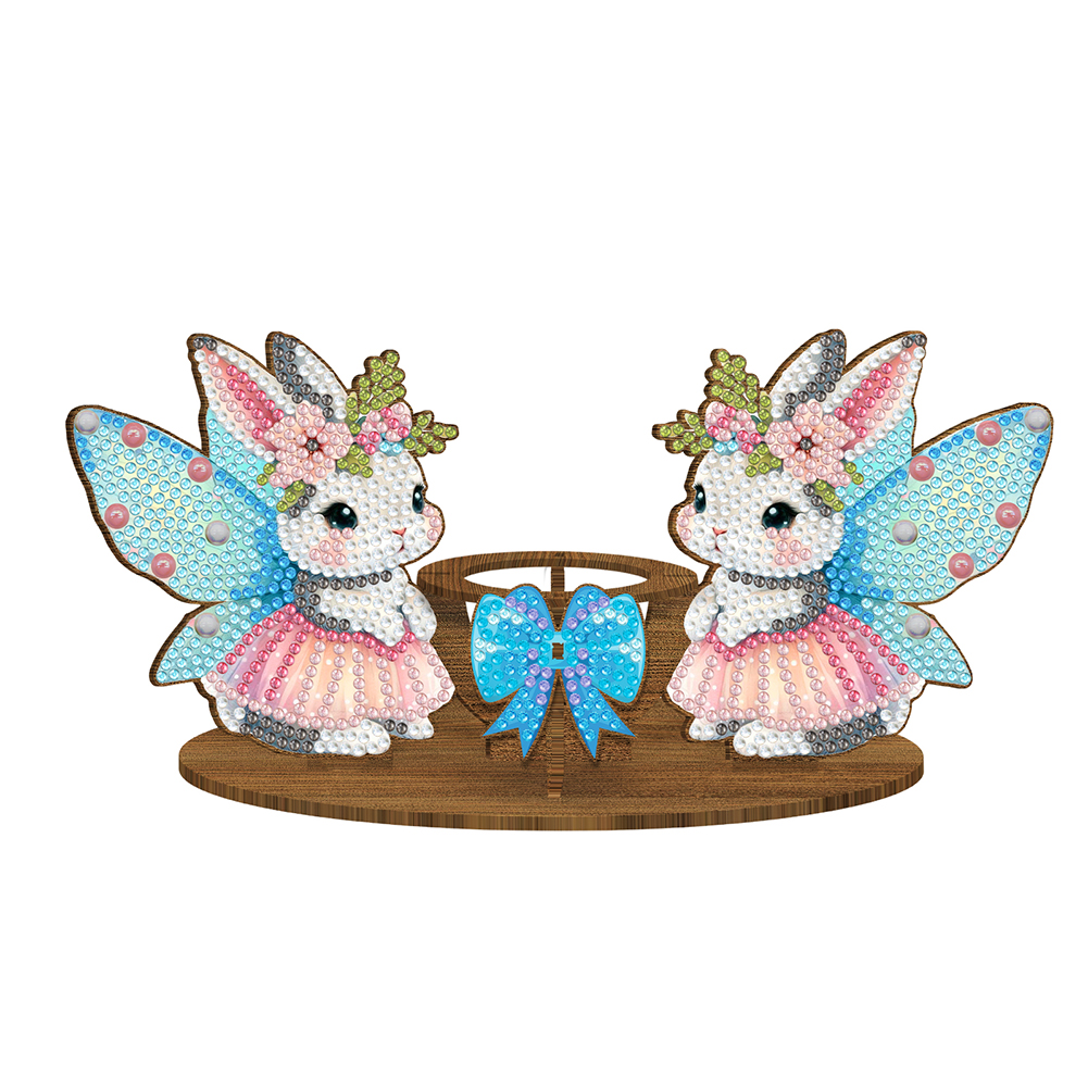 Special Shape Butterfly Rabbit Desktop Diamond Painting Ornaments for Home Decor