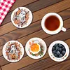 8pcs Full Drill DIY Gem Art Diamond Painting Set Halloween(floral ghost)