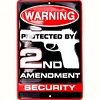 Warning - Vintage Metal Signs(12*16Inch) - Warning