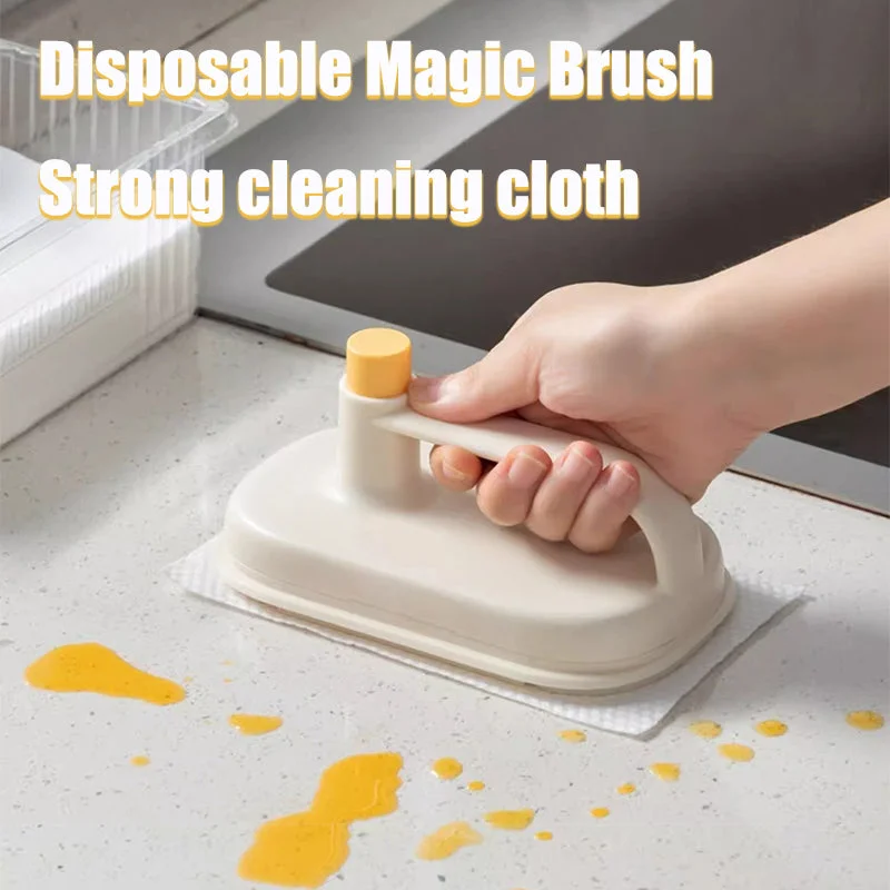 Magic Cleaning Brush, Magic Cleaning Cloths, Disposable Magic Dish