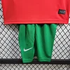 2024 Portugal Home Football Shirt Kids Size 1:1 Thai Quality