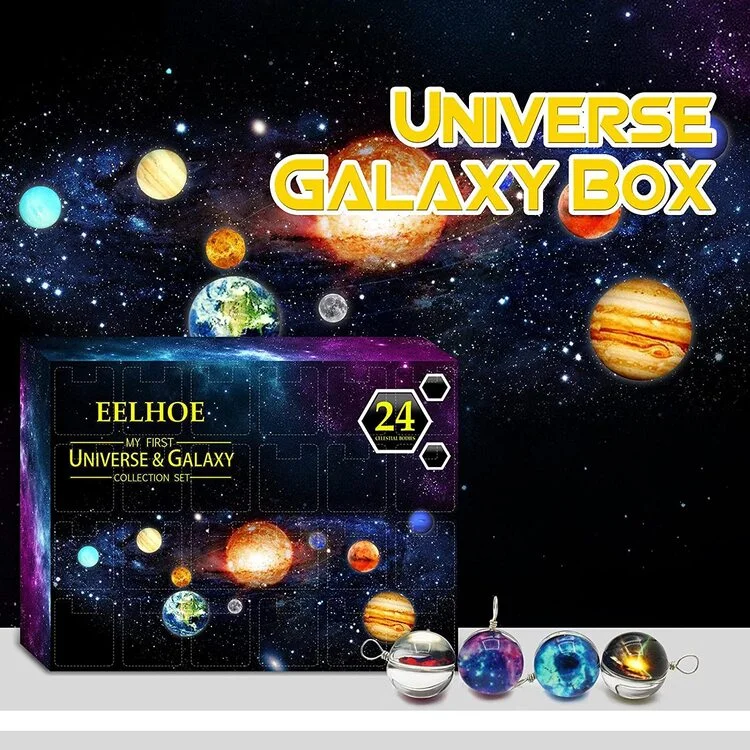 Universe Galaxy Christmas Advent Calendar -- The One With 24 Little Doors