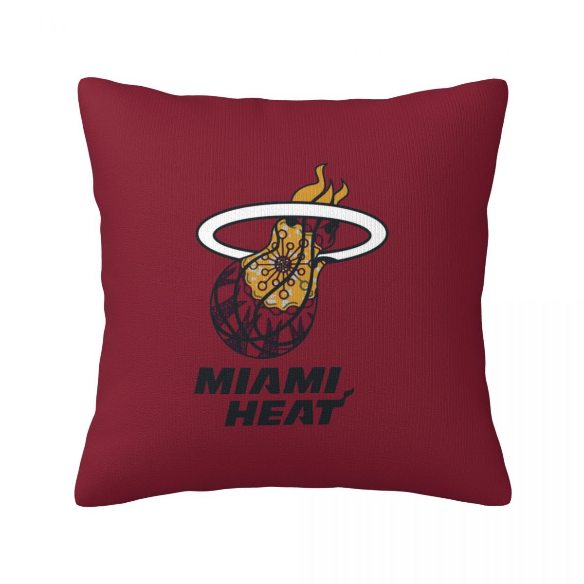 Miami Heat NBA Throw Pillows 18 x 18 inch