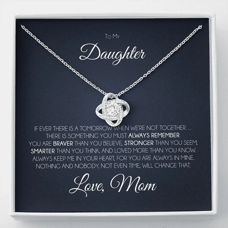 To My Daughter Grown Up Necklace