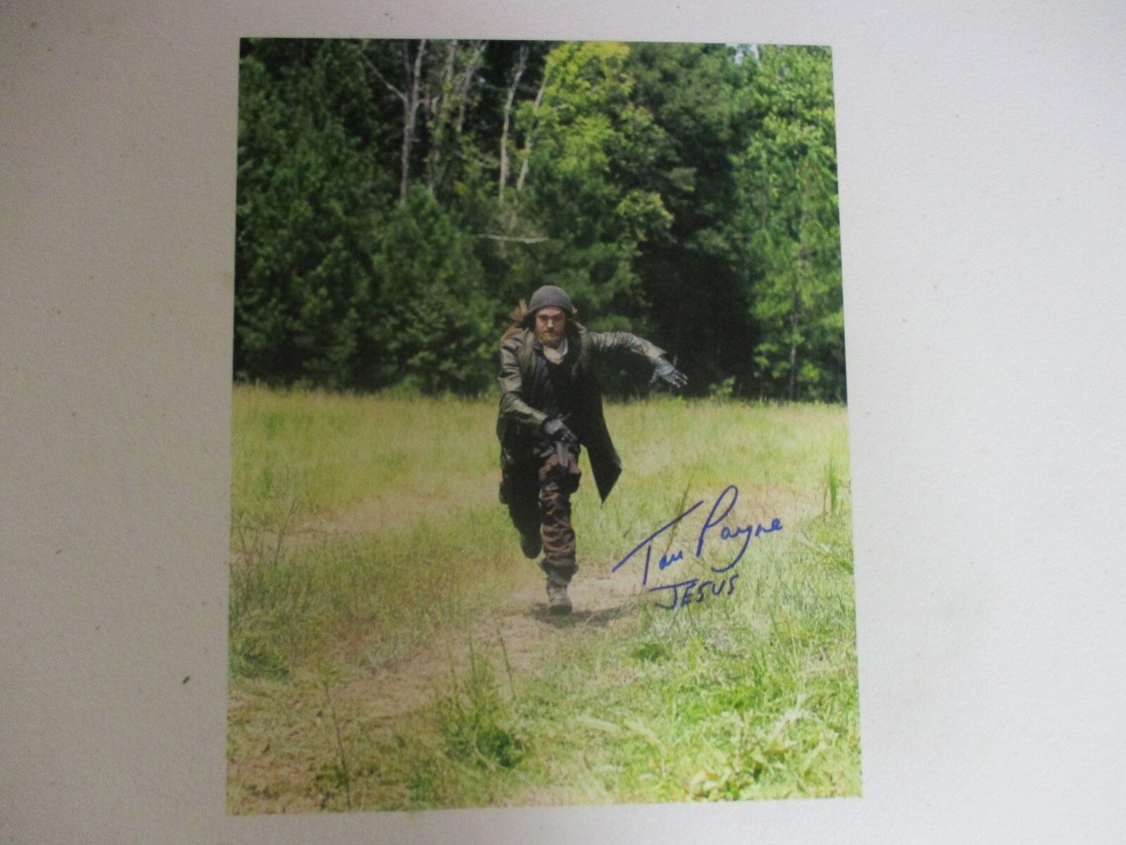 THE WALKING DEAD TOM PAYNE JESUS SIGNED AUTOGRAPHED 8X10 Photo Poster painting 2 W/ EXACT PROOF