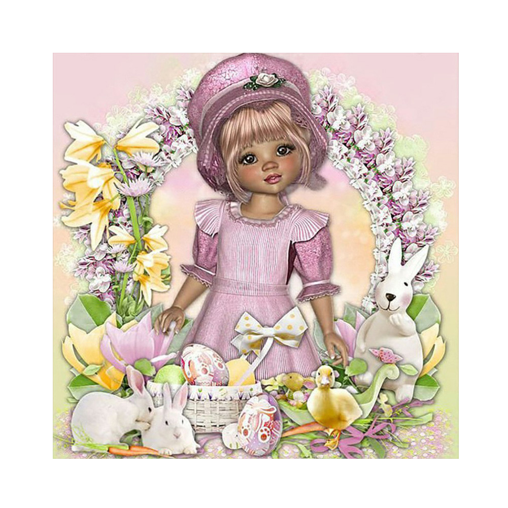 

Fairy Girl - Round Drill Diamond Painting - 30*30CM, 501 Original