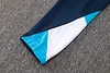 Joyfball 2024/2025 Olympique de Marseille Long Zipped Jacket Blue Soccer Jersey 1:1 Thai Quality 