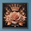 Dream rose-peinture diamant en forme spéciale-30*30cm