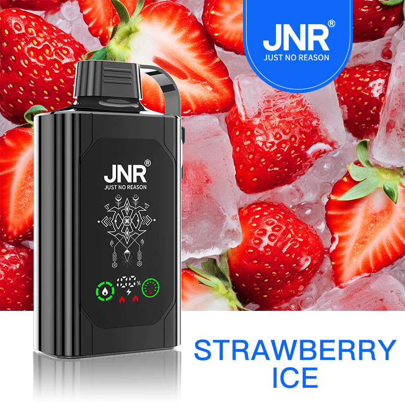 JNR Shisha Hookah Box 30K Disposable Vape-Strawberry Ice Best Vape