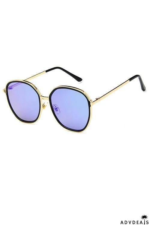 Round Discoloration Sungalsses