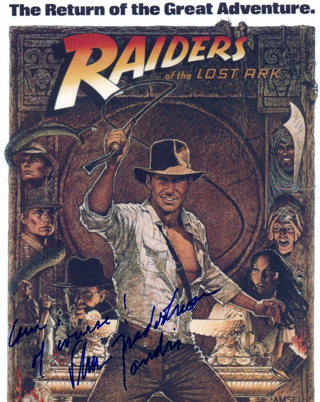 Deborah Nadoolman Landis Signed 8x10 Photo Poster painting RAIDERS OF THE LOST ARK Designer COA