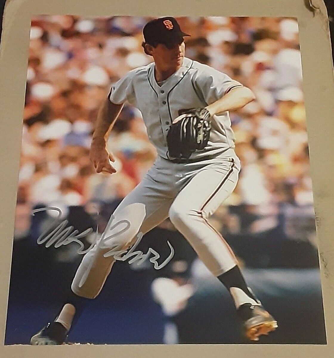 Mike Krukow San Francisco Giants SIGNED AUTOGRAPHED 8x10 Photo Poster painting COA Baseball