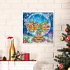 Weihnachtliche Atmosph&auml;re - speziell geformte Diamond Painting - 30*30cm
